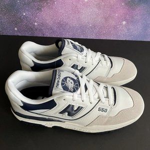 Size 8.5 New Balance 550 Navy MPN BB550WA1
